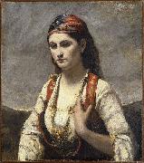 Jean-Baptiste Camille Corot Young Woman of Albano Germany oil painting artist